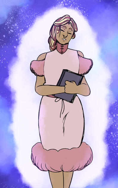 Simple Shaded Partial-Full w/ Background