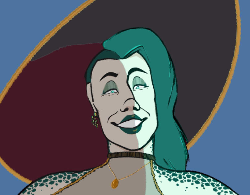 Simple Shaded Headshot